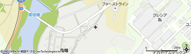 京都府福知山市高畑821周辺の地図