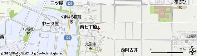 愛知県一宮市明地西阿古井292周辺の地図