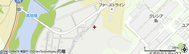 京都府福知山市高畑822周辺の地図
