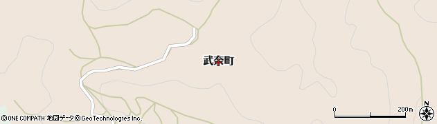 滋賀県彦根市武奈町周辺の地図
