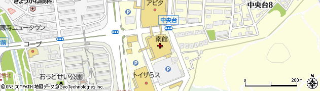 ダイソーサンマルシェ高蔵寺店周辺の地図