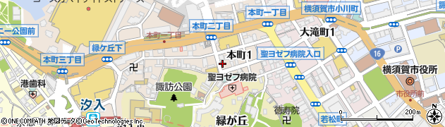 本町ソーイングサロン周辺の地図