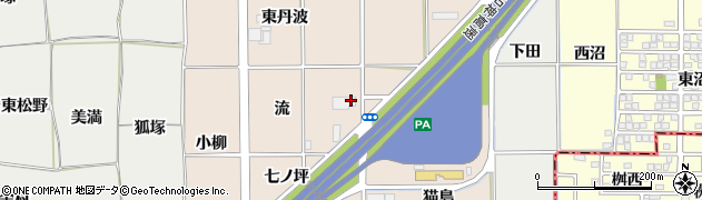 愛知県一宮市千秋町塩尻（流）周辺の地図