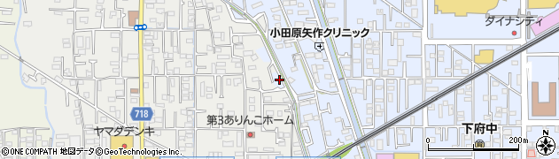 神奈川県小田原市矢作48周辺の地図