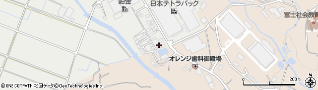 静岡県御殿場市板妻3周辺の地図