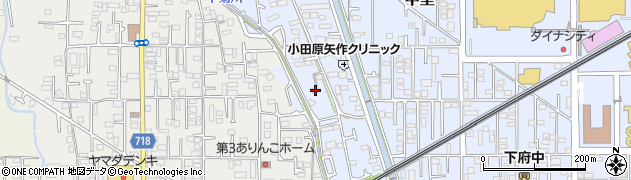神奈川県小田原市矢作57周辺の地図