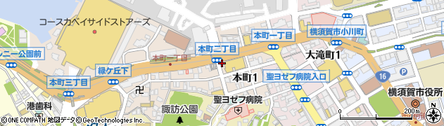 株式会社横須賀冠婚葬祭互助会周辺の地図