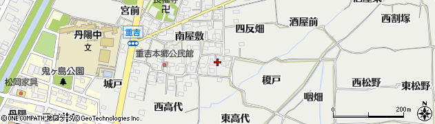 愛知県一宮市丹陽町重吉南屋敷305周辺の地図