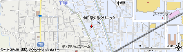 神奈川県小田原市矢作58周辺の地図
