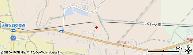 千葉県いすみ市引田1179周辺の地図