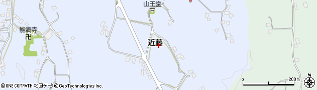 千葉県富津市近藤周辺の地図