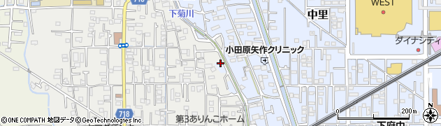 神奈川県小田原市矢作53周辺の地図
