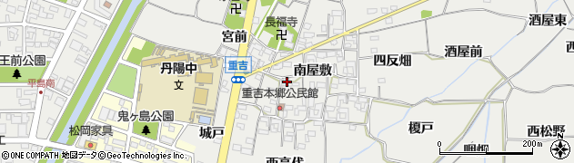 愛知県一宮市丹陽町重吉南屋敷332周辺の地図