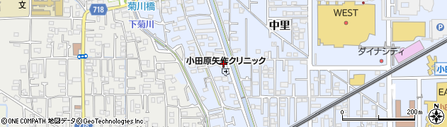 神奈川県小田原市矢作5周辺の地図