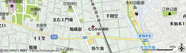 愛知県一宮市大和町妙興寺地蔵恵56周辺の地図