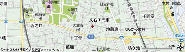 愛知県一宮市大和町妙興寺地蔵恵110周辺の地図