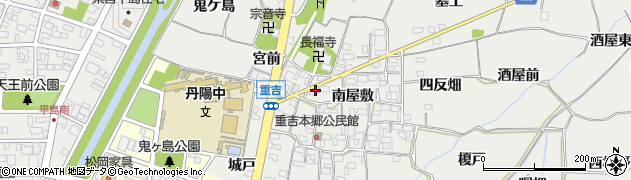 愛知県一宮市丹陽町重吉南屋敷330周辺の地図