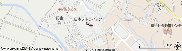 静岡県御殿場市板妻6周辺の地図