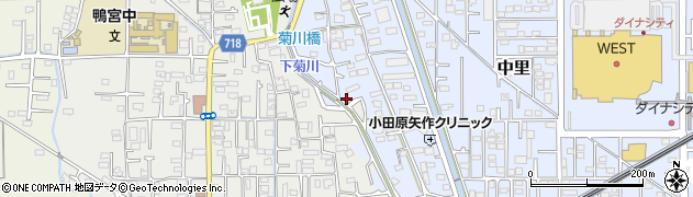 神奈川県小田原市矢作65周辺の地図