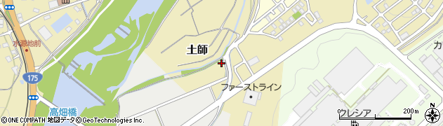 京都府福知山市土師周辺の地図