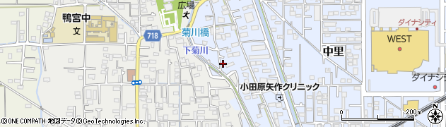 神奈川県小田原市矢作85周辺の地図