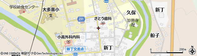 夷隅神社前周辺の地図