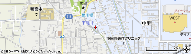 神奈川県小田原市矢作68周辺の地図