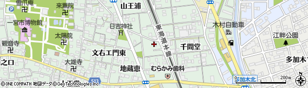 愛知県一宮市大和町妙興寺地蔵恵6周辺の地図
