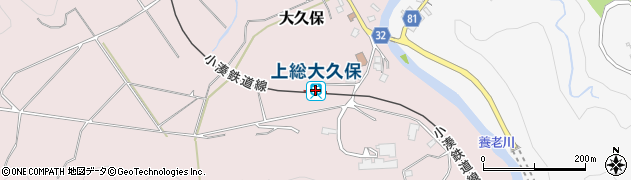 千葉県市原市周辺の地図