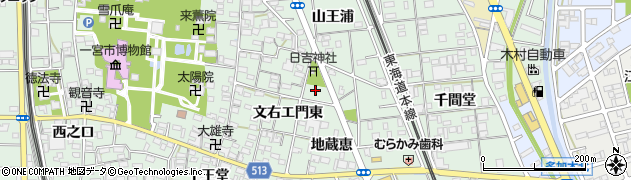 愛知県一宮市大和町妙興寺地蔵恵31周辺の地図