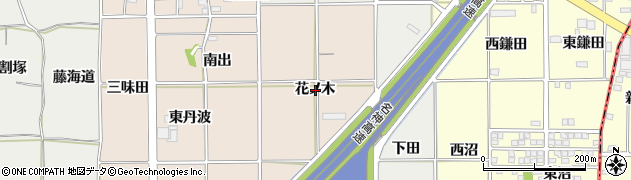 愛知県一宮市千秋町塩尻花ノ木周辺の地図
