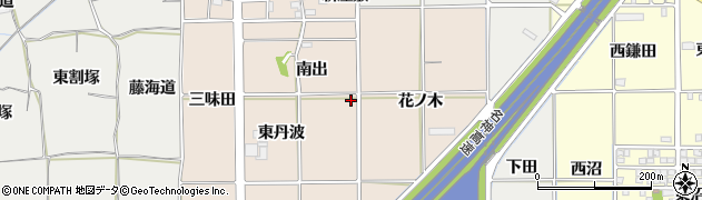 愛知県一宮市千秋町塩尻（東丹波）周辺の地図
