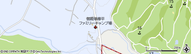 御殿場欅平ファミリーキャンプ場周辺の地図