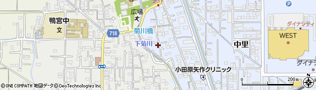 神奈川県小田原市矢作83周辺の地図
