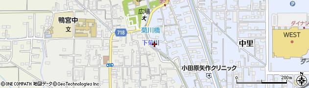 神奈川県小田原市矢作90周辺の地図