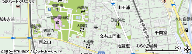 愛知県一宮市大和町妙興寺（東市場）周辺の地図