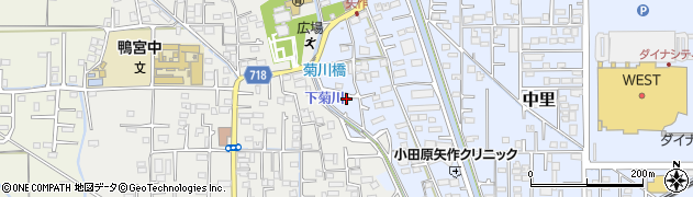 神奈川県小田原市矢作94周辺の地図