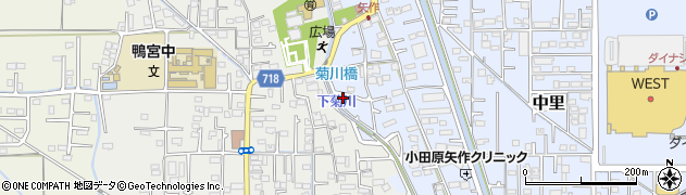 神奈川県小田原市矢作93周辺の地図