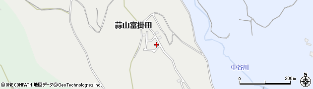 岡山県真庭市蒜山富掛田515周辺の地図