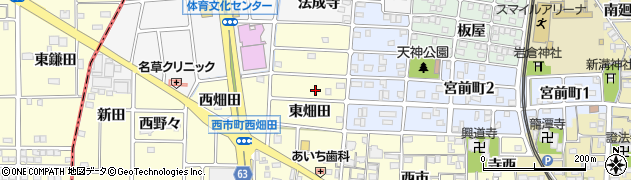愛知県岩倉市西市町東畑田146周辺の地図
