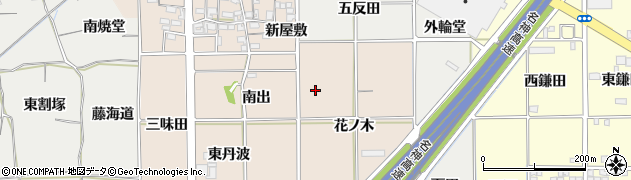 愛知県一宮市千秋町塩尻周辺の地図