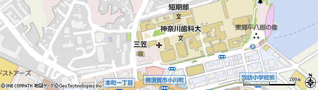 神奈川県横須賀市稲岡町周辺の地図
