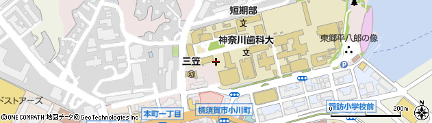 神奈川県横須賀市稲岡町周辺の地図