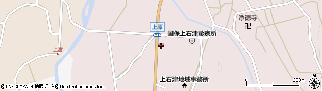 上石津郵便局周辺の地図