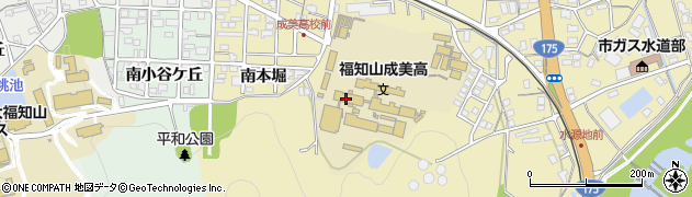 福知山成美高等学校　芙蓉寮周辺の地図