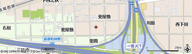 愛知県一宮市大和町苅安賀更屋敷97周辺の地図