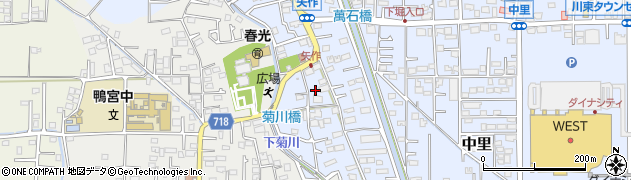 神奈川県小田原市矢作126周辺の地図