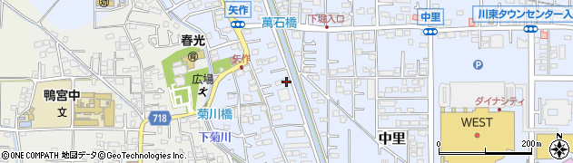 神奈川県小田原市矢作122周辺の地図
