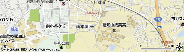 京都府福知山市南本堀495周辺の地図