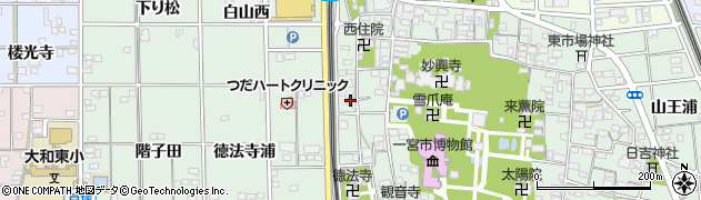 愛知県一宮市大和町妙興寺耕雲西2952周辺の地図
